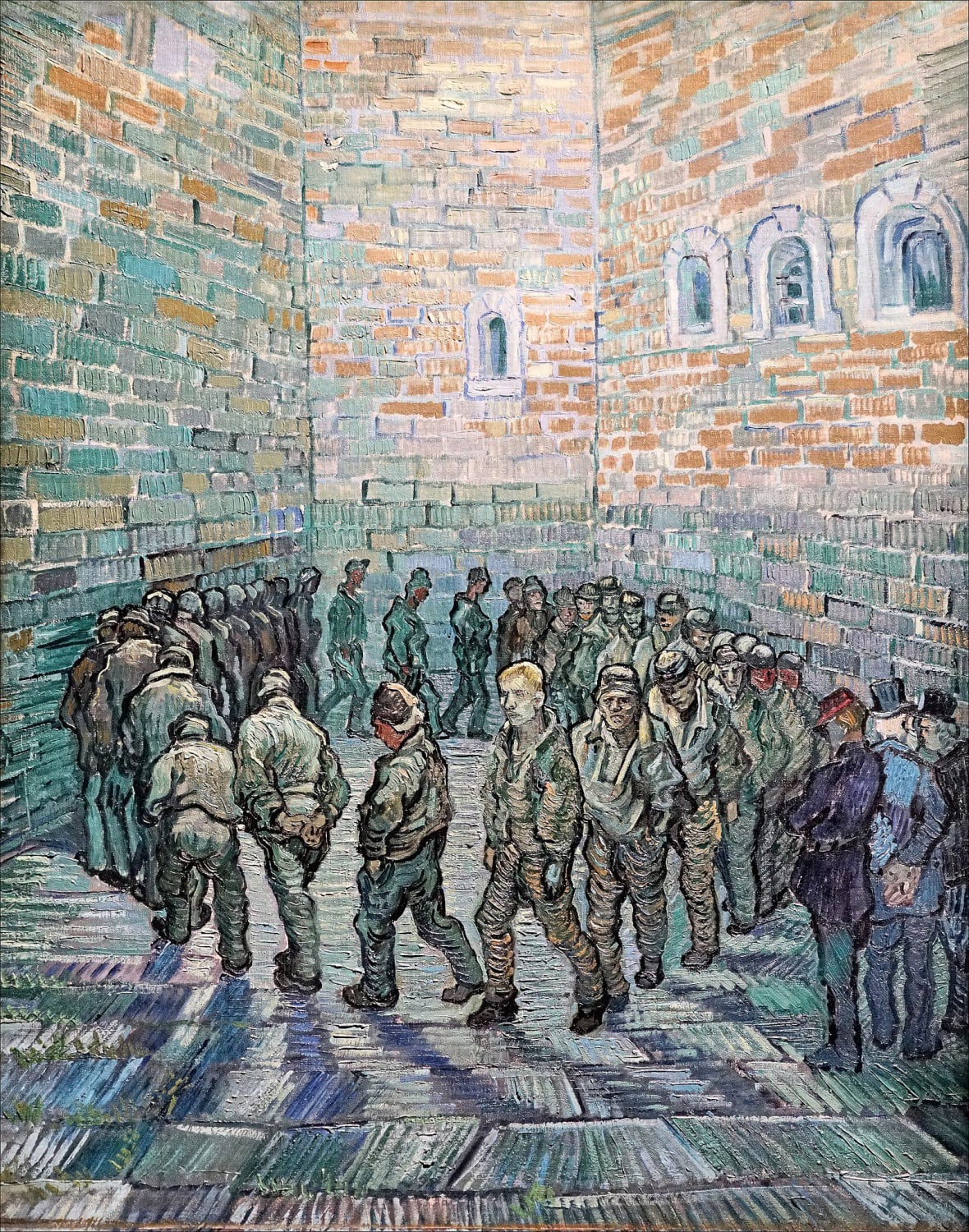 Vincent van Gogh, Prisoners' Round (after Gustave Doré), 1890