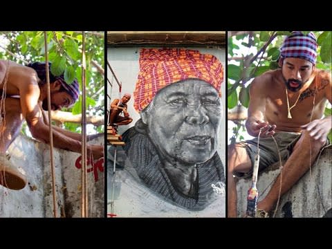 Street artist FONKi tok us on a journey through Phnom Penh to share Cambodia's artistic renaissance