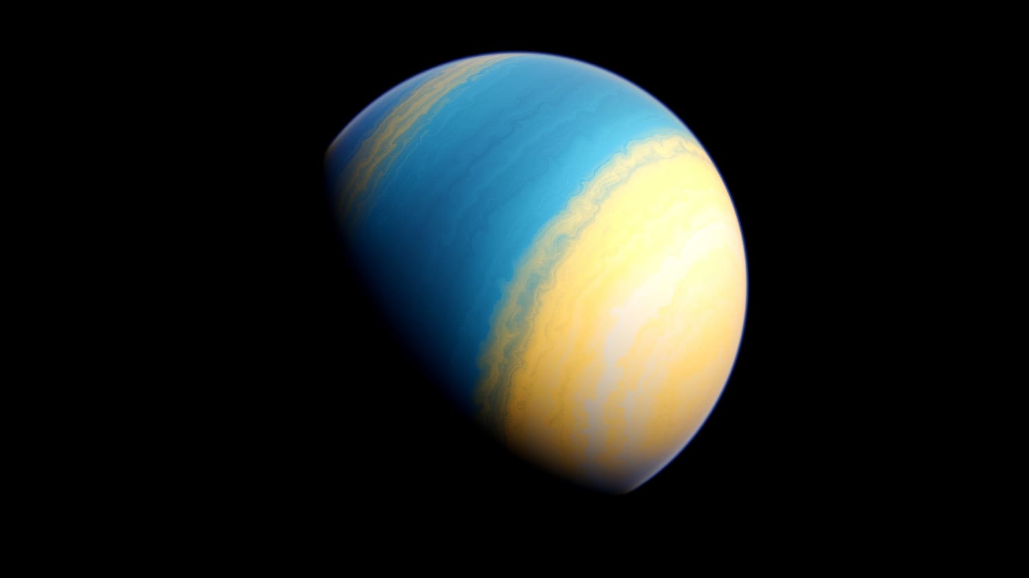 Procedurally Generated Gas Giant (Space Engine)