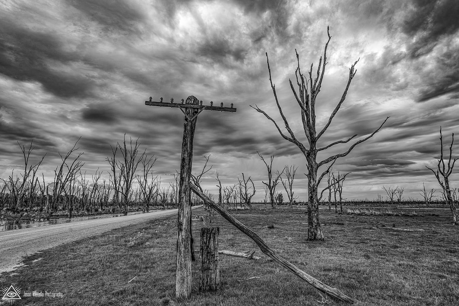 Abandoned wasteland in rural Australia