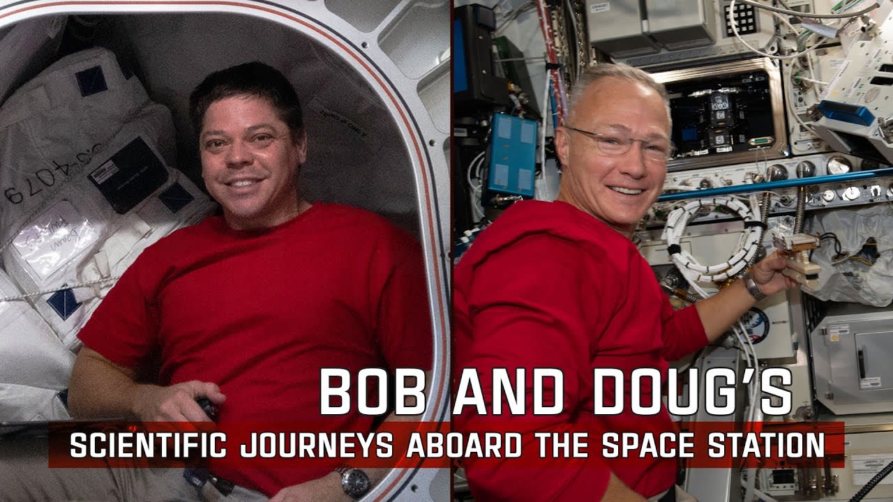 NASA Astronauts Robert Behnken and Douglas Hurley’s Scientific Journeys aboard the Space Station