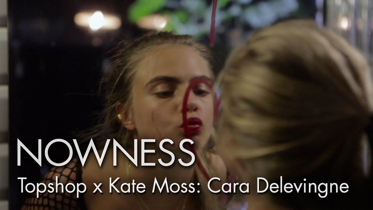 Topshop x Kate Moss Ep7: "Cara Delevingne" by Leigh Johnson