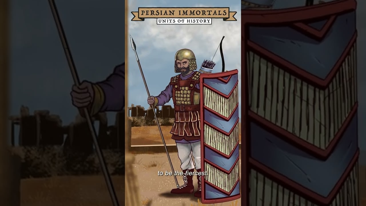 Who were the Persian Immortals? #Shorts #History #Units