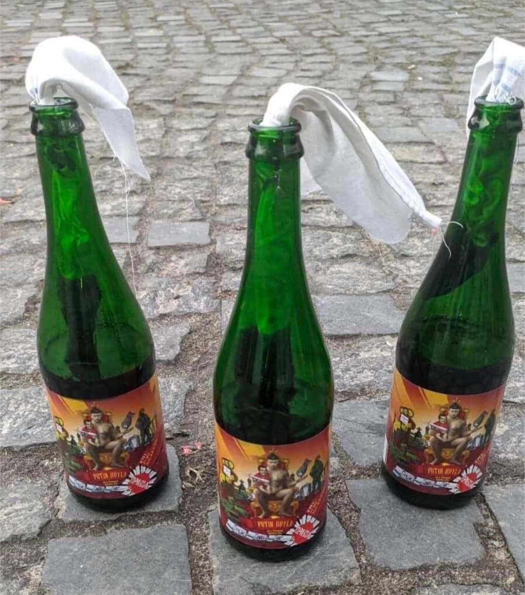 Pravda Brewery in Ukraine distributing these now