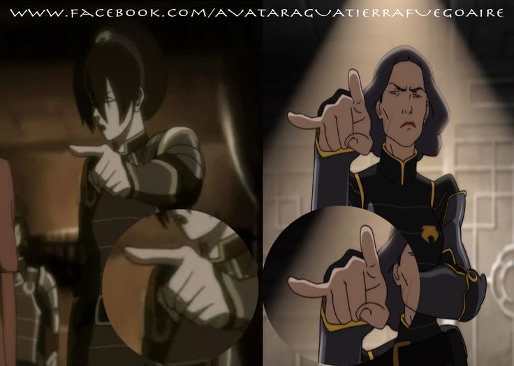 The Beifong have extra fingers