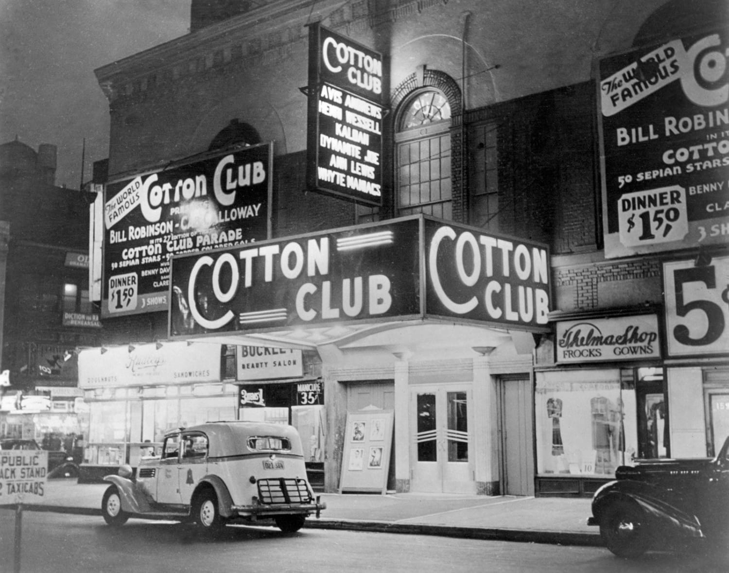 The Cotton Club in Harlem, New York City. c1923