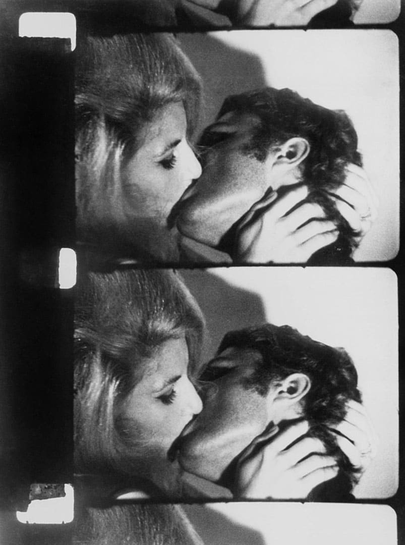 For “Kiss,” Andy Warhol recorded close-ups of different couples kissing continuously for three minutes each and compiled the footage into a nearly one-hour film. Get into the ValentinesDay spirit with more epic MoMACollection kisses: