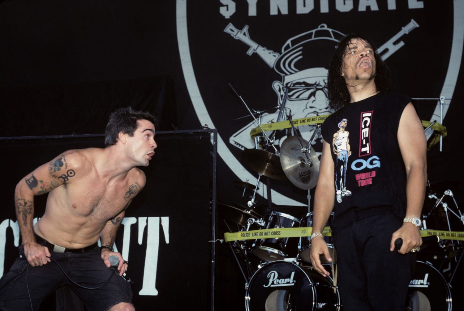 Henry Rollins performs with Ice-T & Body Count… Lollapalooza (1991)