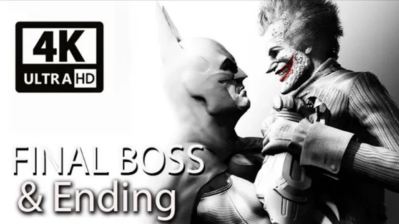 BATMAN: ARKHAM CITY Final Boss and Ending 4k 60FPS Ultra HD