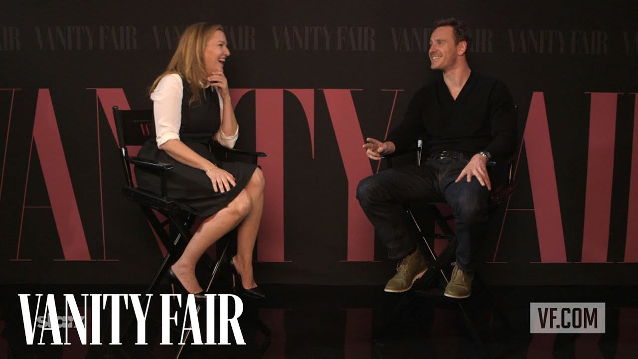 Michael Fassbender Talks TV and Movie Trivia with Vanity Fair’s Krista Smith at TIFF 2013