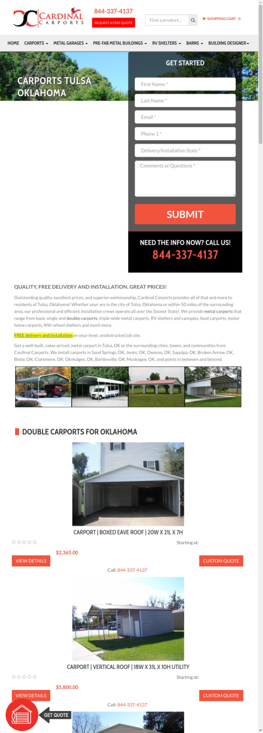 Mix Search Domain Cardinalcarports Com