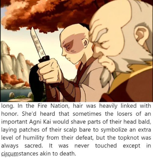 The significance of this scene (Quote is from The Rise of Kyoshi book)