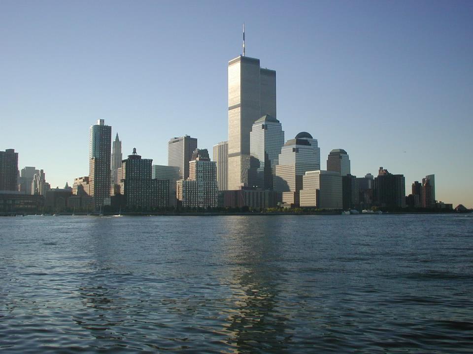 One of the last photo of World Trade Center before 9/11 attacks (taken 24 minutes before the first impact)