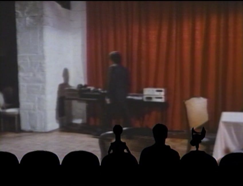 Joel: All right—Coltrane Live in Japan. John Coltrane (1926-1967) was a jazz saxophonist who released dozens of albums over his short career. The writers are referring here to his 1966 album John Coltrane Live in Japan.  MST3K 322: Master Ninja I