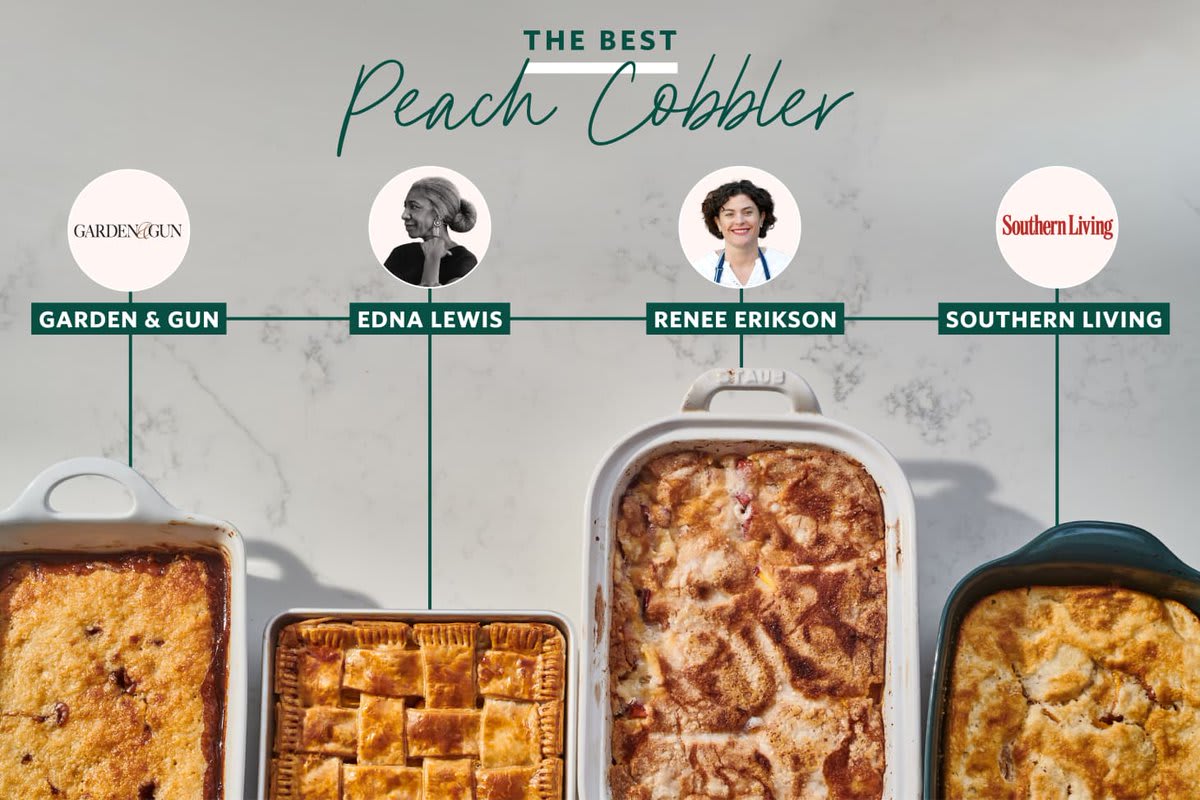 I tried 4 popular peach cobbler recipes and the best was also the easiest: