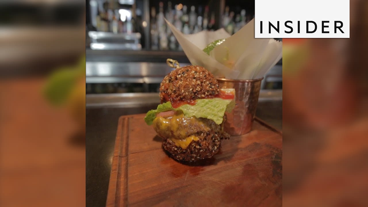 The Bedford in Brooklyn serves up the Scotch egg burger