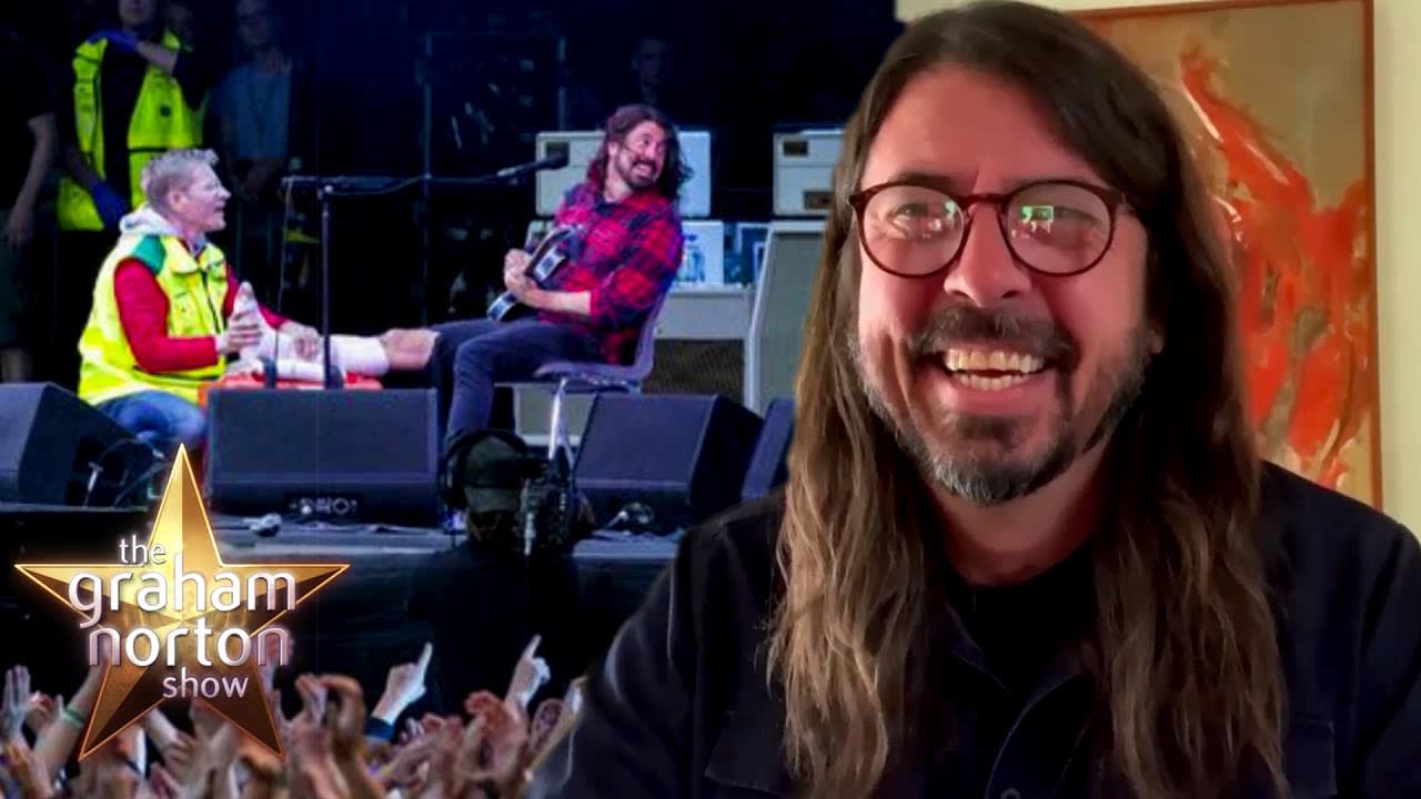 Dave Grohl's INSANE Story Of Playing A Show With A Broken Leg | The Graham Norton Show