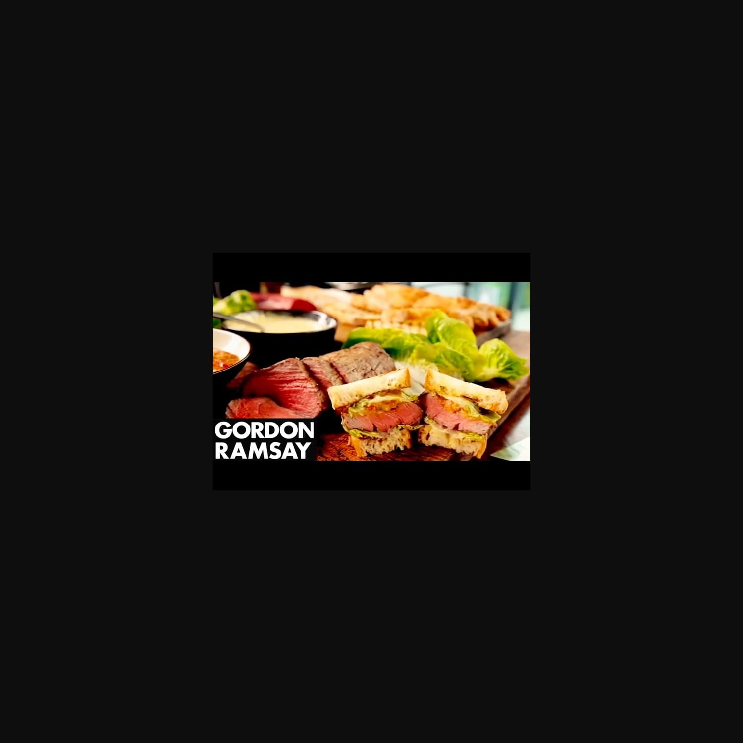 Mix The Ultimate Steak Sandwich Gordon Ramsay