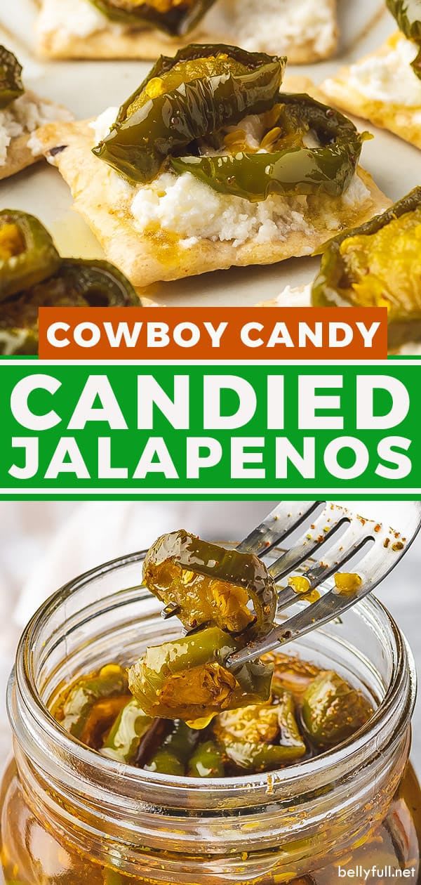 Candied Jalapenos - Sweet & Spicy Cowboy Candy