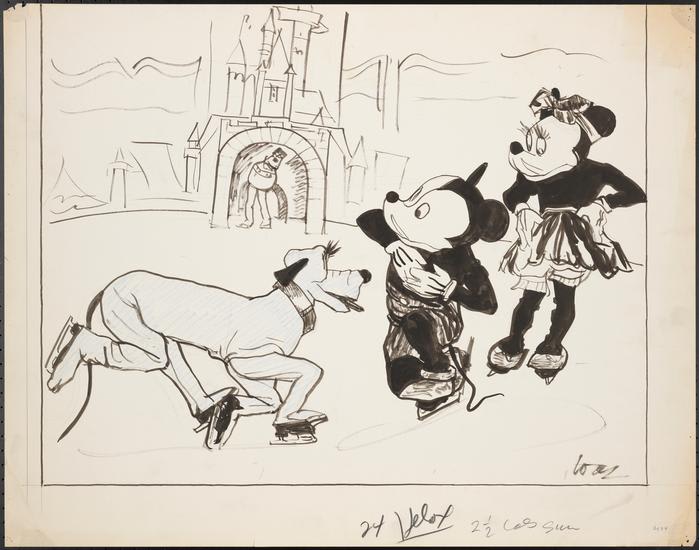 Happy birthday, Mickey and Minnie Mouse -AKA the only rodents that New Yorkers would possibly celebrate. MickeyMouseDay  . . . . William Auerbach-Levy (1889-1964), [Pluto, Mickey Mouse and Minnie Mouse.], 1935-1960 Museum of the City of New York 64.100.2134