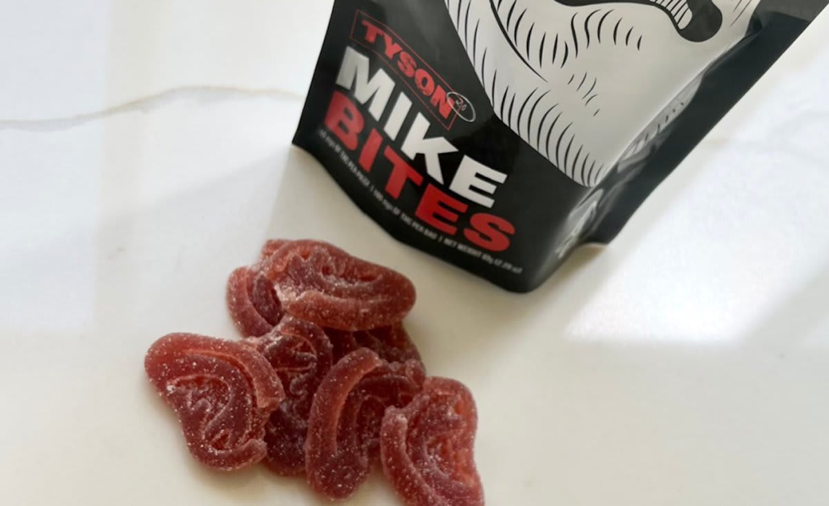 Mike Tyson's cannabis company is launching ear-shaped weed gummies called “Mike Bites”