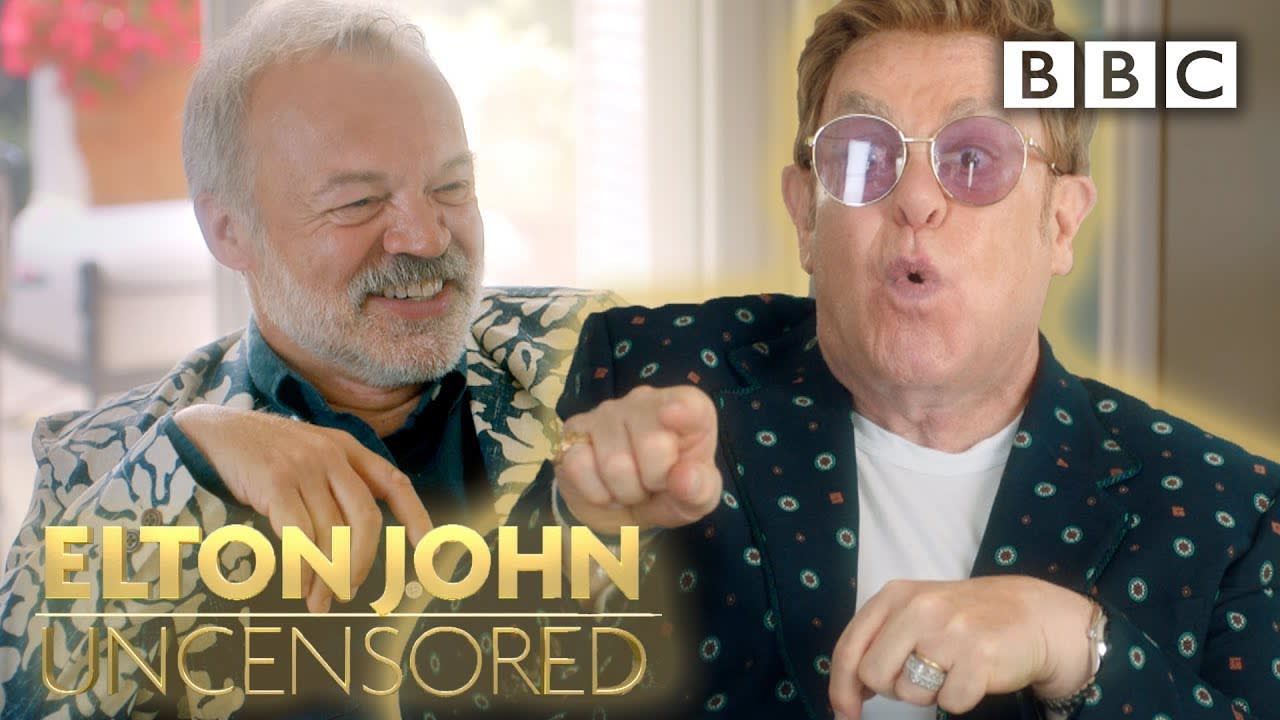 Elton John stuns Graham with juicy details on his fiercest rivalries | Elton John: Uncensored - BBC