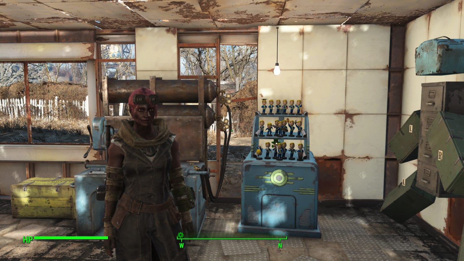 Serah "Scary Scarlet" Simmons, former MMA fighter turned Wasteland Survivor in Fallout 4