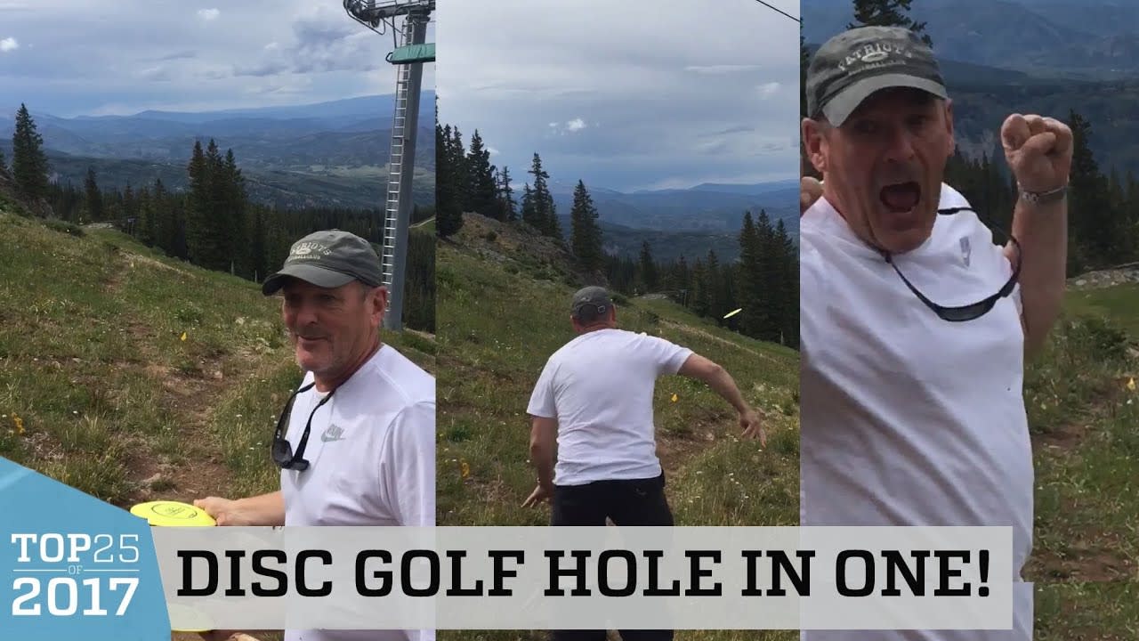 Incredible Disc Golf Hole In One | Top 25 of 2017