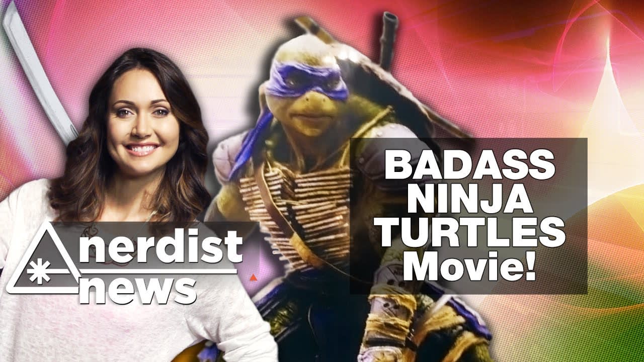 NINJA TURTLES Movie Reveal! - Nerdist News w/ Jessica Chobot