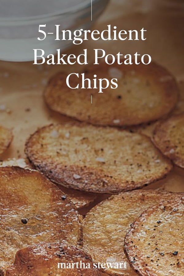 5-Ingredient Baked Potato Chips