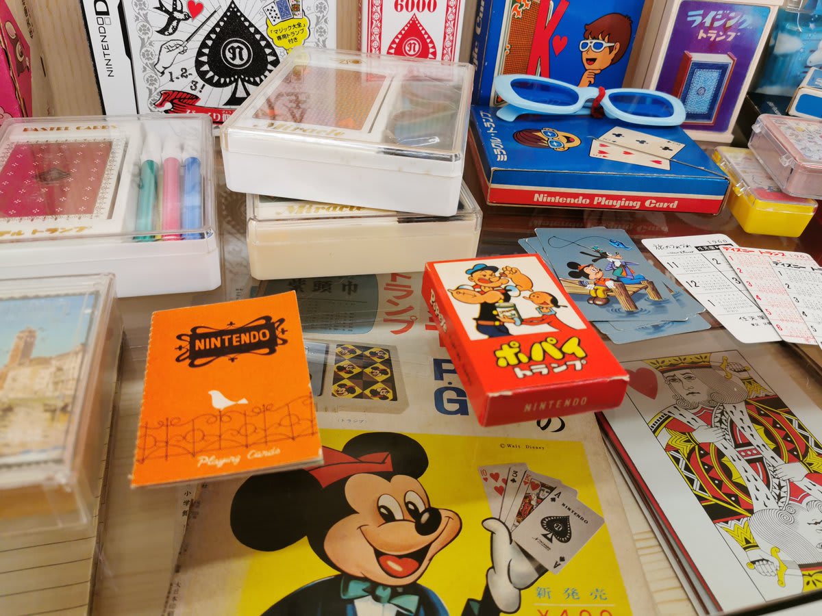 Nintendo playing cards from 1950s to 1970s