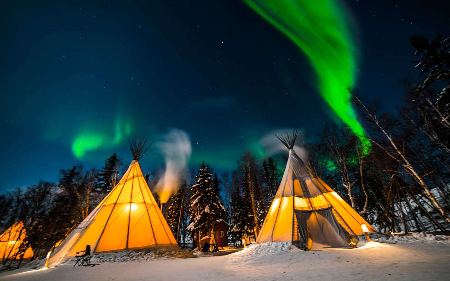Canada's Aurora Village Is One of the Best Places in the World to See the Northern Lights