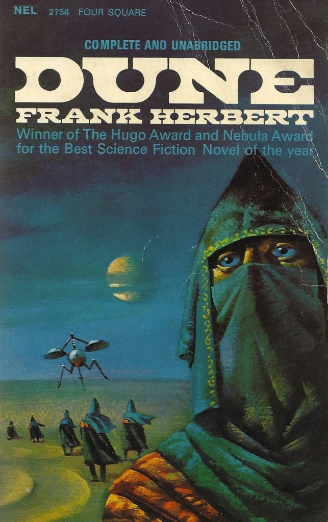 1970 Dune cover art by Bruce Pennington
