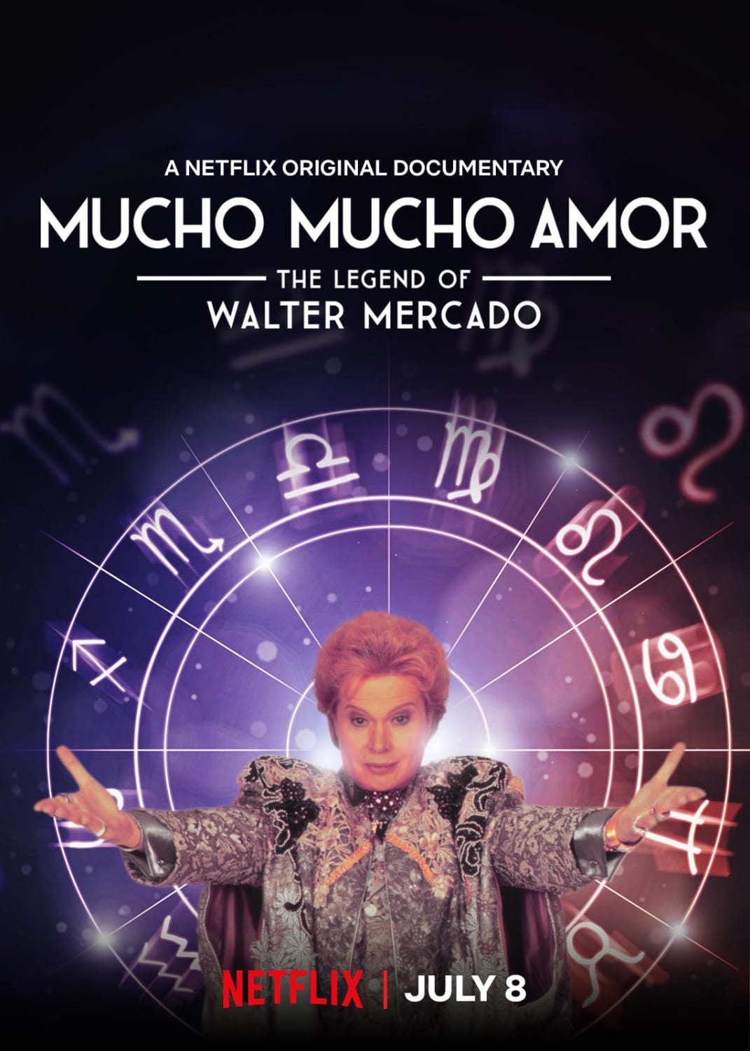 Hi! I’m one of the filmmakers of this new doc about Walter Mercado called “Mucho Mucho Amor” which premieres today on Netflix. For a lot of us growing up, Walter was the time we had to be absolutely quiet or Abuela would flip out on us. We hope you’ll watch! Mucho Mucho Amor to you all! ❤️