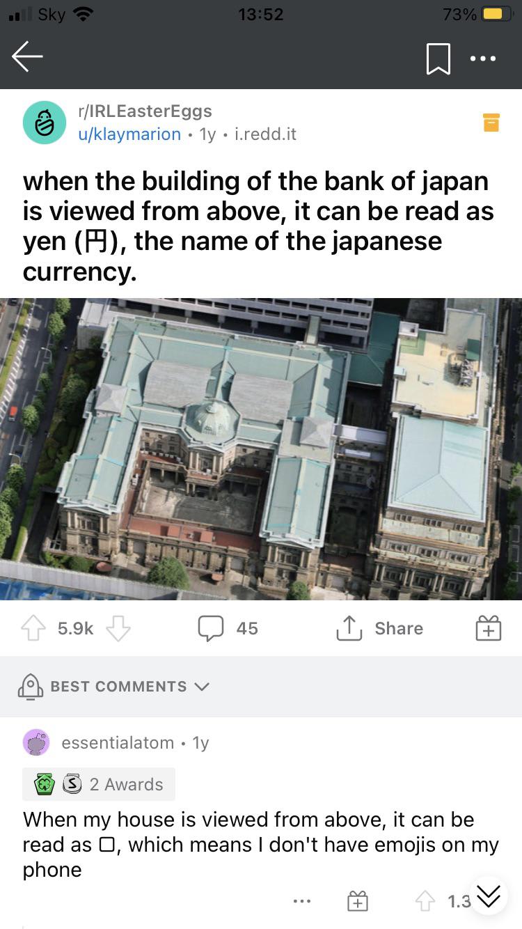 Spelling out yen in japan