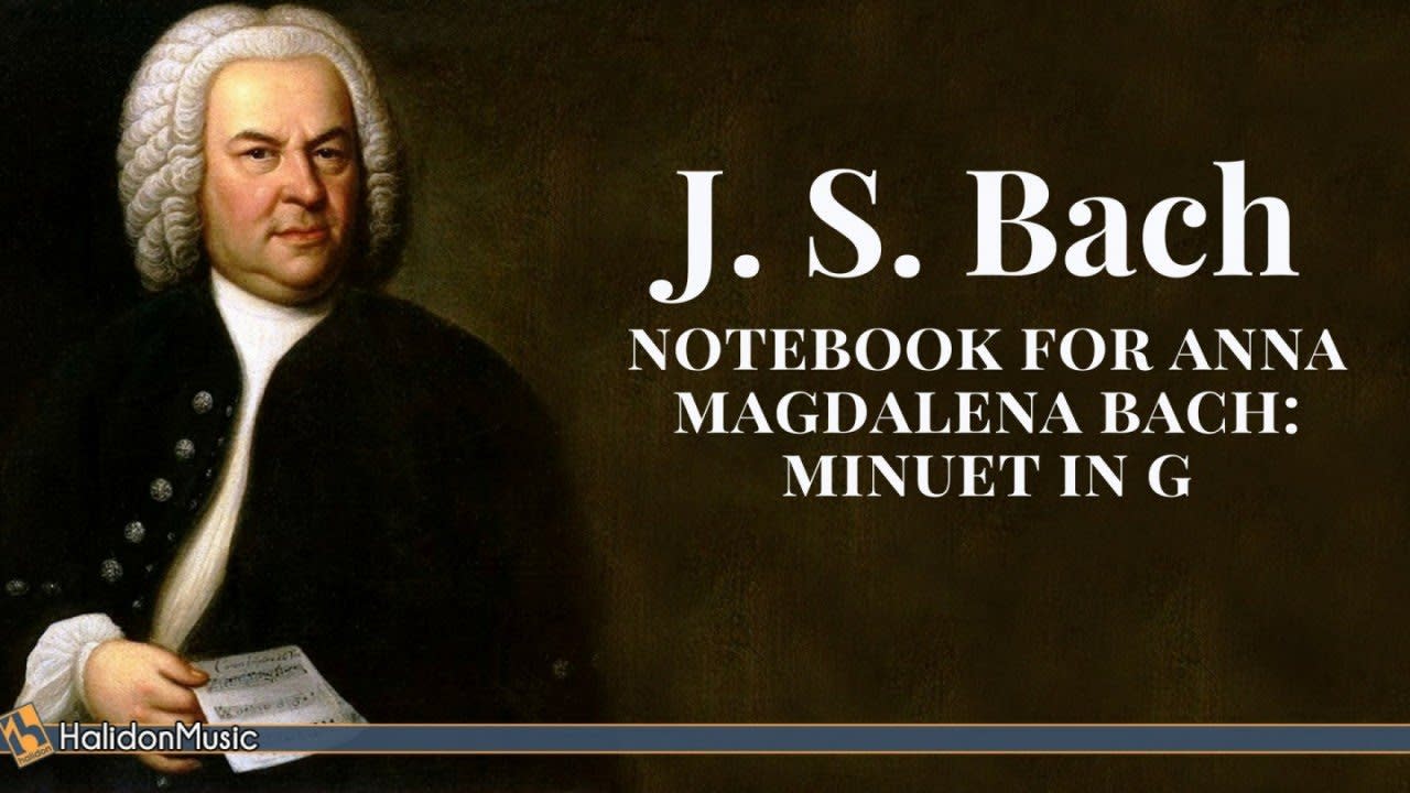 Bach - Minuet in G Major (Notebook for Anna Magdalena Bach)