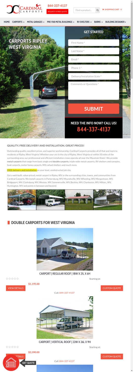 Mix Search Domain Cardinalcarports Com