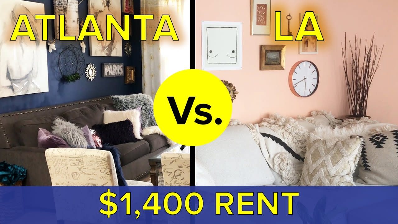 LA Vs. Atlanta: What Do You Get For $1,400?