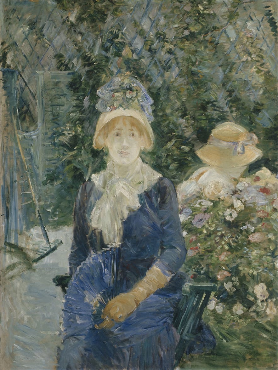 A core member of the Impressionists, Berthe Morisot was the only woman to be exhibited in seven of the eight Impressionist group exhibitions between 1874 and 1886. See "Woman in a Garden" and other works by Berthe Morisot on view at the Art Institute: