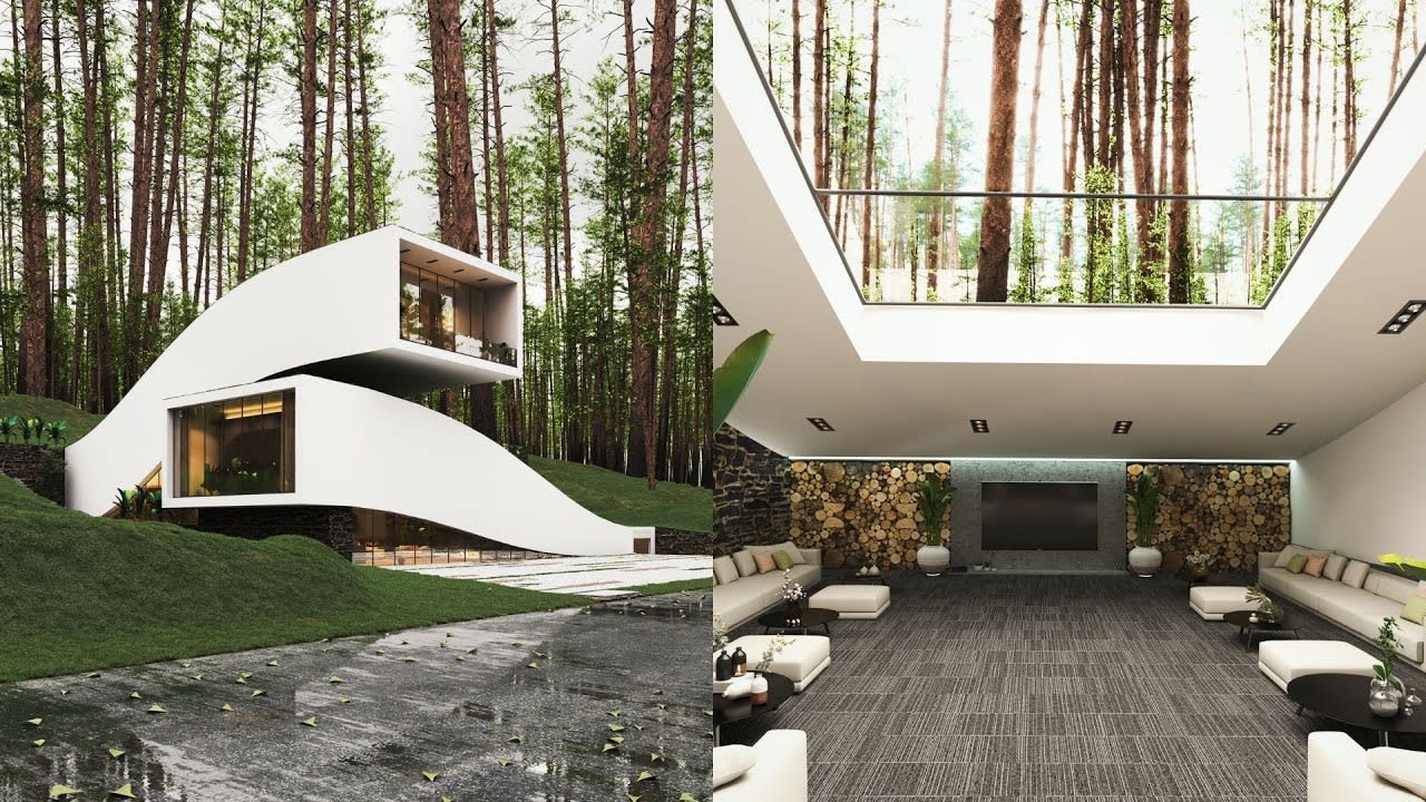 Amazing Homes: Landscape House in #Switzerland designed by Milad Eshtiyaghi