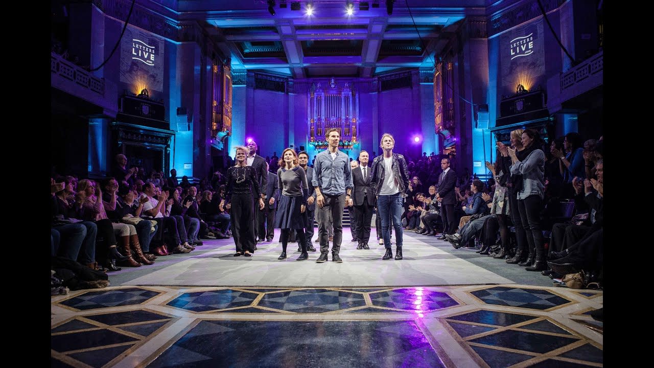 Letters Live at Freemasons' Hall, Covent Garden (March/April 2015)