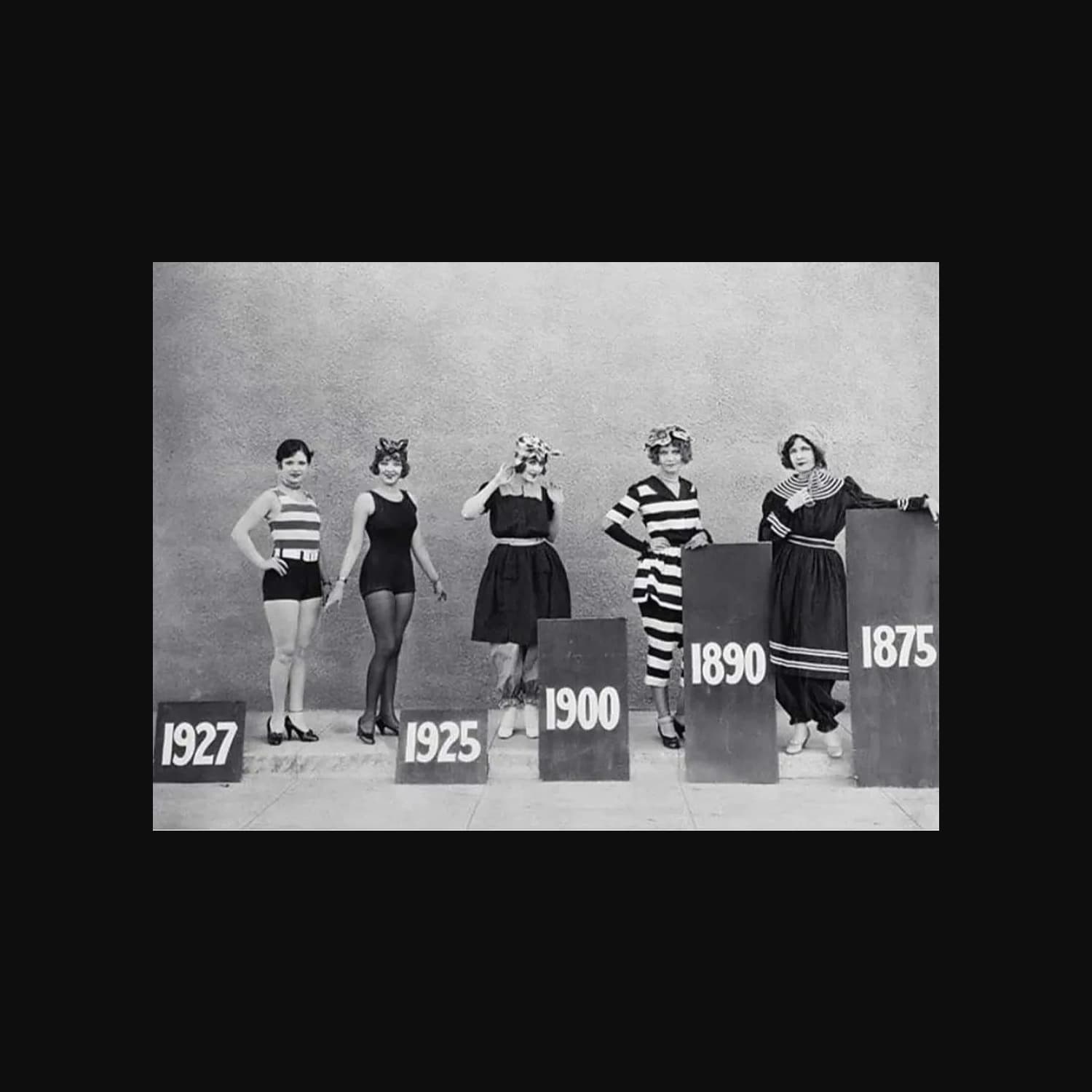 Evolution of Women's Swimwear 1875-1927