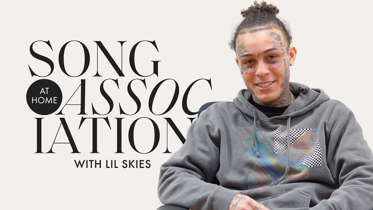 Lil Skies Raps Juice WRLD, Drake and "Take 5" in a Game of Song Association | ELLE