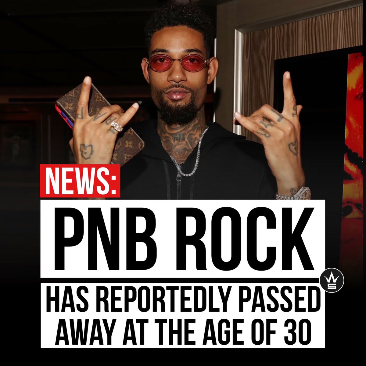 According to reports, PnBRock has died at the age of 30 after being shot at Roscoe’s Chicken & Waffles earlier today in LA. Our thoughts and prayers are with his family and friends.