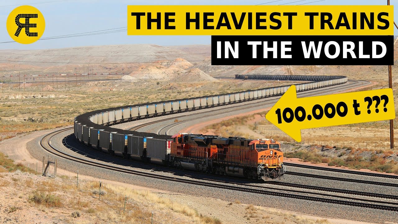 Incredible Weight Records of Freight Trains