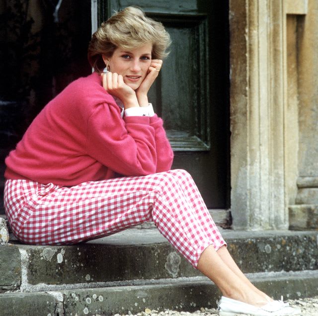 Today is the 25th anniversary of Princess Diana's death. Here she is looking cool in the 1980's
