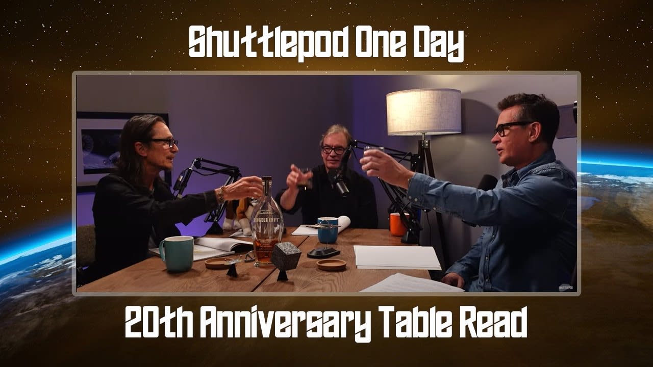 Connor Trinneer and Dominic Keating do a table read of the ENT episode "Shuttlepod One" for the 20th anniversary of its airing