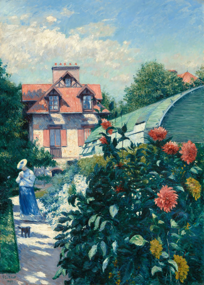 Join us on a lovely stroll through Gustave Caillebotte’s 19th-century garden🌱🌺