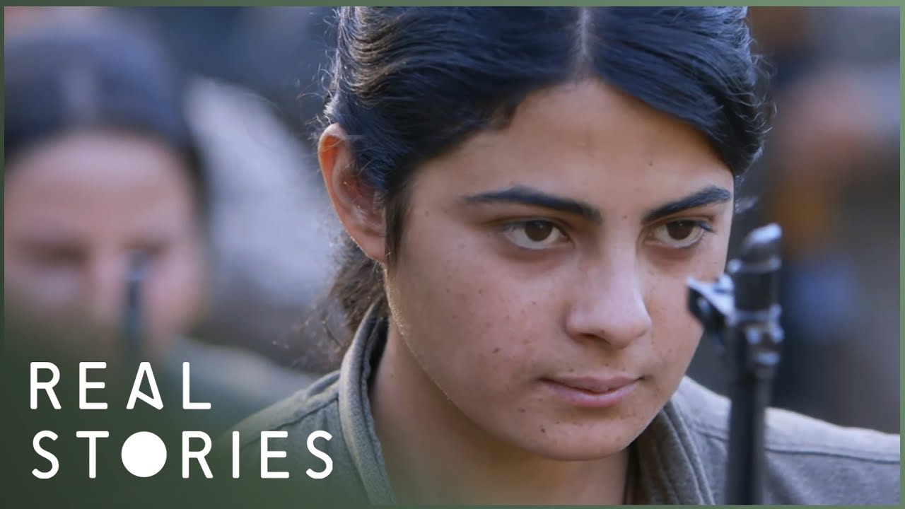 The Kurdish Female Guerrillas Fighting ISIS (2022) - The documentary shows the prepartions and daily life of freedom fighters who went to fight ISIS on Sinjar, 2014. [01:26:30]
