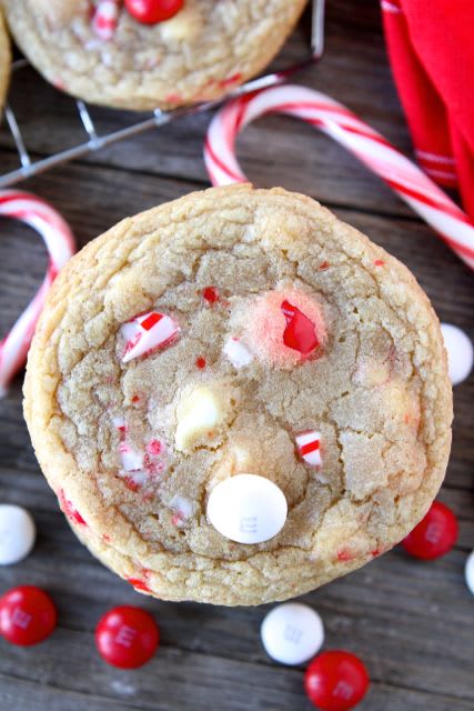 White Chocolate Peppermint M&M Cookies-https://t.co/eR6KfnuhQG